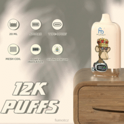 Fumot Digital Box 12000 20ml jednorázový vape pod - (1 kus) výhradní JPVP125 Fumot Cz