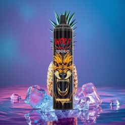 Ananasový Led JNR Wolf Niplo 10000 Puffs 20ml Kapalina 650mAh Baterie