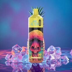 Ananasový led JNR Alien 10000 Puffs s 850mAh baterií a RGB osvětlením