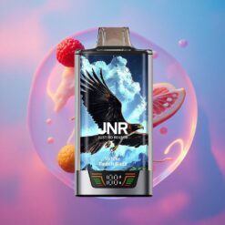 Bílá broskev a malina JNR Falcon Pro 28000 Jednorázová Vape s displejem a 28000 potaženími