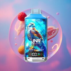 Bílá broskev & malina JNR Falcon X 18000 Puffs 24ml Dual Mesh Coil