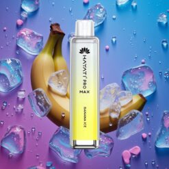 Banánová Zmrzlina Hayati Pro Max 4000 Puffs Jednorázová E-cigareta s 1400mAh Baterií a Dobíjením