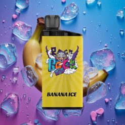 Banánový led IGET Bar 3500 Puffs Jednorázová Vape s kapacitou baterie 1400 mAh