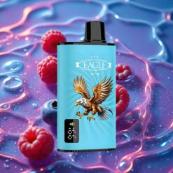 Borůvka Kyselá Malina JNR EAGLE Smart 23000 Puffs Digitální Displej Nastavitelný Průtok Vzduchu