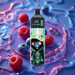 Borůvka Malina JNR Alien Max 18000 Puffs Dual Mesh Coil & Smart LED Display