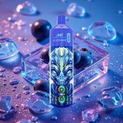 Borůvka Na Ledu JNR Alien Max 18000 Puffs s Duálním Mesh Coilem a Typem-C Rychlé Nabíjení