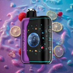Borůvka-Třešeň-Limetka GEEK BAR Platinum Edition 25000 Jednorázová Vape s 20mL E-Liquid a Duální Mesh Cívka