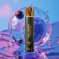 Borůvková Žvýkačka JNR Black&Golden 600+200 Puffs 800 Puffs Bez Nabíjení