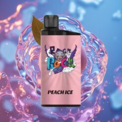 Broskev Led IGET Bar 3500 Puffs S 1,2 Ohm Mesh Cívkou a 1400 mAh Baterií