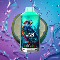 Citron Limetka JNR Falcon X 18000 Puffs Duální Mřížkové Cívky & Duální Jádro Typ-C Rychlé Nabíjení