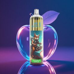 Dvojité jablko JNR Rocket-X 12400 Puffs s RGB osvětlením a rychlým nabíjením Type-C