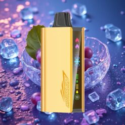 Hroznový Led JNR Cruiser 12000 Puffs Vestavěná Baterie 3500 mAh No-Charge Jednorázová Vape