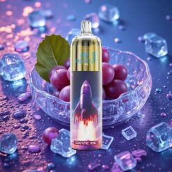 Hroznový Led JNR Rocket-X 12400 Puffs s RGB světly a Typ-C Rychlým Nabíjením