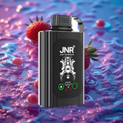 Jahoda Hrozno JNR Shisha Hookah Box 20500 Puffs Jednorázová Vape s HD Displejem a 25ml Nádobou