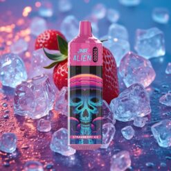 Jahoda Led JNR Alien 10000 Puffs s 850mAh Baterií a RGB Světly