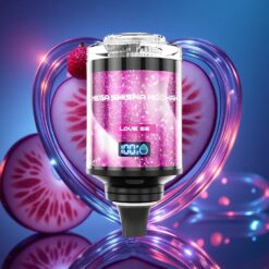 Jahoda Love JNR Mega Shisha Hookah 100K Stolní Kompatibilita 66