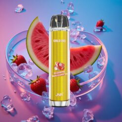 Jahoda Meloun Led JNR Gold380 6000 Puffs Jednorázová Vape 1500mAh