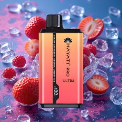 Jahodová Brusinková Třešeň-Třešňový Led Hayati Pro Ultra 15000 Puffs 2 12ml 2% Nikotinu