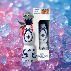 Jahodová Bublinková Žvýkačka HUMO Azul 15000 Puffs 20mL Náplň 5% Nikotin