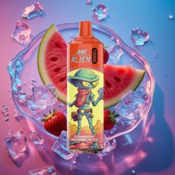 Jahodový Melounový Led JNR Alien 10000 Puffs s RGB LED a 850mAh Baterií