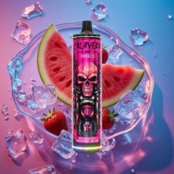 Jahodový Melounový Led JNR Calavera 11000 Puffs s 850 mAh Baterií a 21ml Náplní