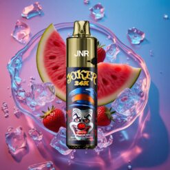 Jahodový Melounový Led JNR Joker 24000 Puffs Viditelné Úrovně E-liquidu