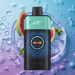 Jarní Mátový Ledový Hora IGET ONE 12000 Puffs Jednorázová Vape s Velkým Zakřiveným Barevným Displejem a 2700 mAh Baterií