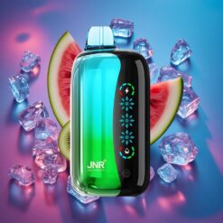 Kiwi Meloun Led JNR Flex Ice 21000 Puffs Nastavitelný Led a Vzduchotechnika