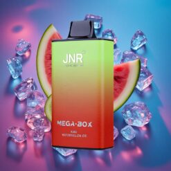 Kiwi Melounový Led JNR Mega Box 25000 Puffs Objem E-liquidu 30ml