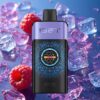 Malina Hroznový Led IGET ONE 12000 Puffs Jednorázová Vape s Velkým Zakřiveným Barevným Displejem a 2700 mAh Baterií