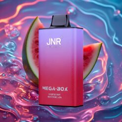 Malina Vodní Meloun JNR Mega Box 25000 Puffs 30ml Kapalina