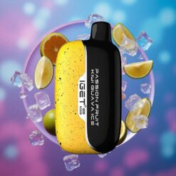 Maracuja Kiwi Guava Led IGET Moon K5000 Puffs až 5000 Puffs Jednorázová Vape