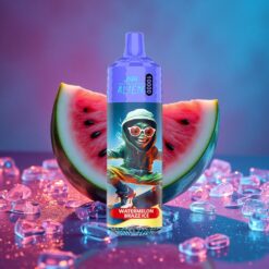 Meloun Brazz Ledový JNR Alien 10000 Puffs s 850mAh baterií a RGB osvětlením