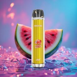 Melounová Bubnová Guma JNR Gold380 6000 Puffs 1500mAh