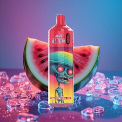 Melounový Led JNR Alien 10000 Puffs s 20ml E-liquid a RGB světly