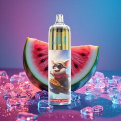 Melounový Led JNR Rocket-X 12400 Puffs s Nastavitelným Průtokem Vzduchu a 850mAh Baterií