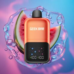 Melounová bublinková guma ledová GEEK BAR 2GO 50000 šluků 20ml Dvě řady Jednorázová Vape Pen
