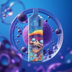 Modrá JNR Alien 10000 Puffs Jednorázová Vape s 850mAh baterií a 20ml náplní