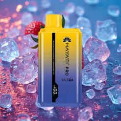 Modrá Malina Ananas Hayati Pro Ultra 15000 Puffs 2 12ml