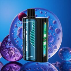 Modrá Malina Led JNR Radiance 31000 Puffs Jednorázová Vape s 28ml E-liquid a Dual Mesh Coil