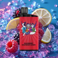 Ostružina Malina Citron IGET Bar 3500 Puffs Jednorázová Vape s až 3500 Potahy a baterií 1400 mAh