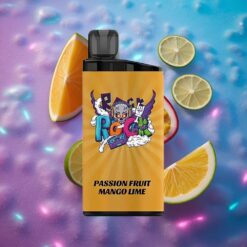 Passion Fruit Mango Lime IGET Bar 3500 Puffs Jednorázová Vape s až 3500 šluky a baterií 1400 mAh
