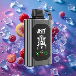 Směs Berry Led JNR Shisha Hookah Box 20500 Puffs Jednorázová Vape s HD Displejem, 1000mAh Baterií a 25ml Tekutinou