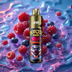 Směs Bobulí JNR Joker 24000 Puffs Viditelná Hladina E-liquidu