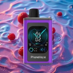 Třešeň Jahoda Malina JNR PhoneVape 30000 šluků s Turbo Režim a Plnou Obrazovkou