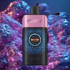 Třešňový Monster IGET ONE 12000 Puffs Jednorázová Vape s 2700 mAh Baterií a Velkým Zakřiveným Barevným Displejem