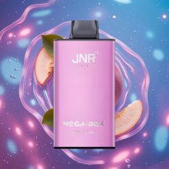 Šťavnatá Broskev JNR Mega Box 25000 Puffs 30ml Kapalina Dual Mesh Coil