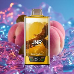 Šťavnaté broskve JNR Falcon Pro 28000 Jednorázová Vape s 28000 potahy a 30ml náplní