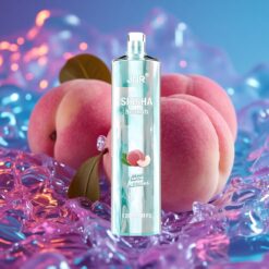 Šťavnaté broskve JNR Shisha Hookah 12000 Puffs 24ml/750mAh