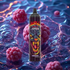 Železný ležák JNR Wolf Niplo 10000 Puffs 20ml/650mAh